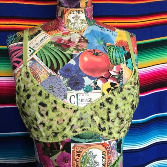 UO Out From Under Brushed Lace Underwire Bra Flock - Picture 3 of 8